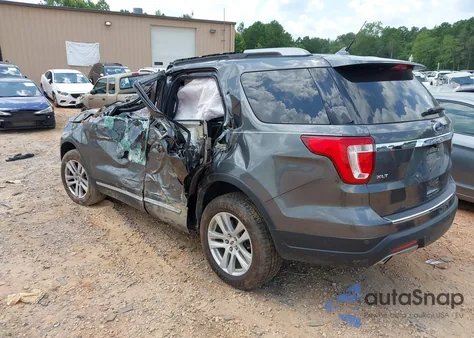 2018 Ford Explorer Xlt z USA, uszkodzony, nr VIN 1FM5K8DH0JGB38219
